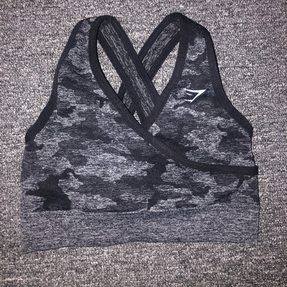 EXTRA 15% OFF GYMSHARK Camo SportsBra